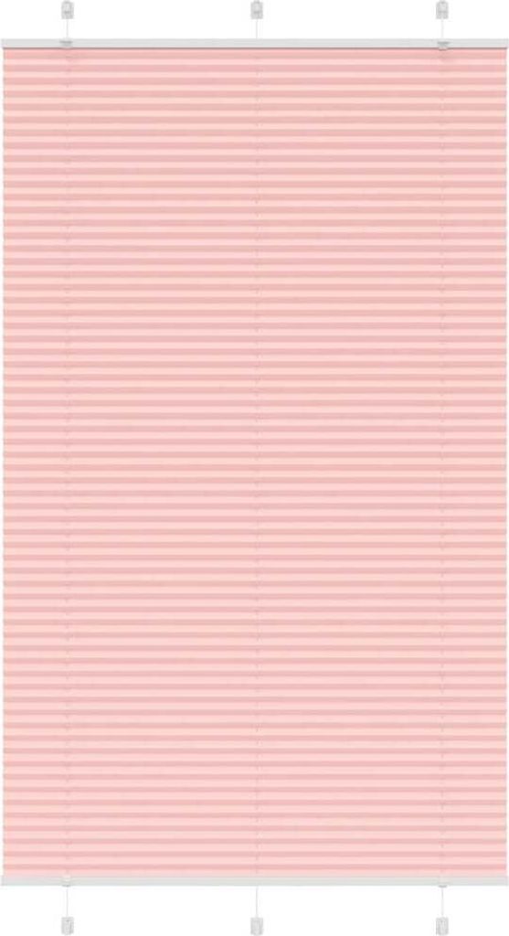 "2026 Promotion" Plissee - Senkrechtmarkise - Rosa 120x200 cm Stoffbreite 119,4 cm Polyester - Rollos CC24736