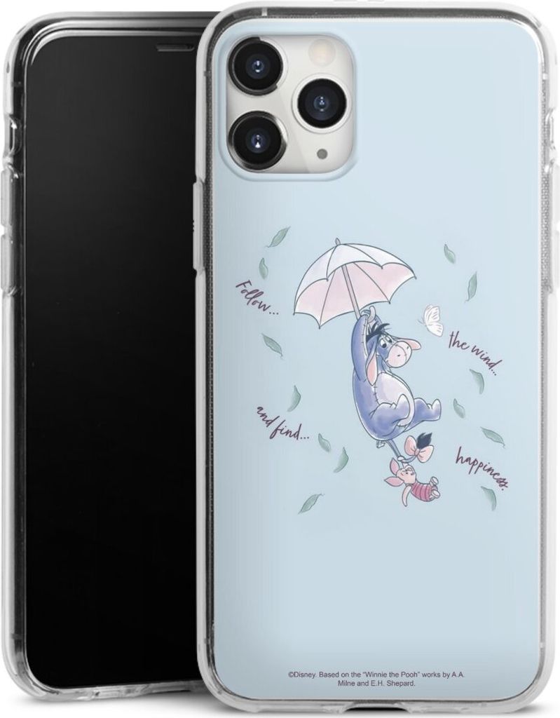 DeinDesign Handyhülle für Apple iPhone 11 Pro Max Silikon Hülle Case Smartphone Schutzhülle Disney Offizielles Lizenzprodukt Winnie Puuh I-Aah