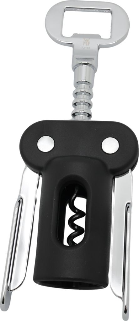 WMF 4000530592224, Flügelkorkenzieher, Schwarz, Edelstahl, Produktbild 