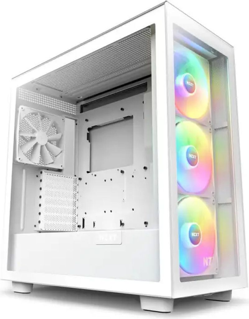 Alloggiamento NZXT H7 Elite 2023 bianco opaco Mid-Tower Immagine del prodotto 