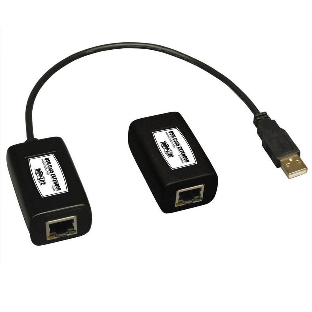 Tripp Lite 1-Port USB Over Cat5/Cat6 Extender Video Transmitter Receiver 150' - USB-Erweiterung - USB - über CAT 5/6 - 4-polig USB Typ A / 4-polig...