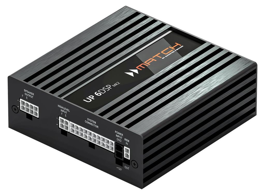 Audiotec Fischer MATCH UP 6DSP MK2 6-Kanal Verstärker mit Produktbild 