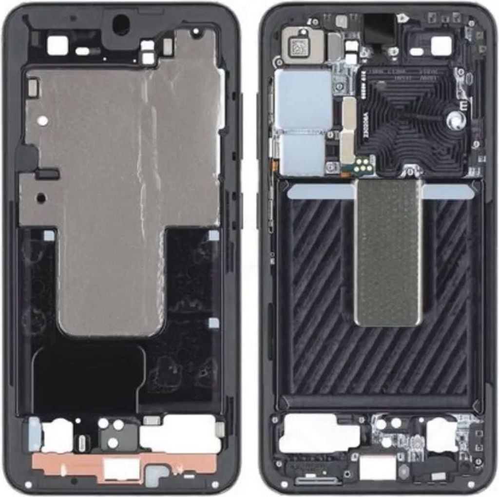 Samsung Galaxy S23 LCD-Rahmen - Schwarz