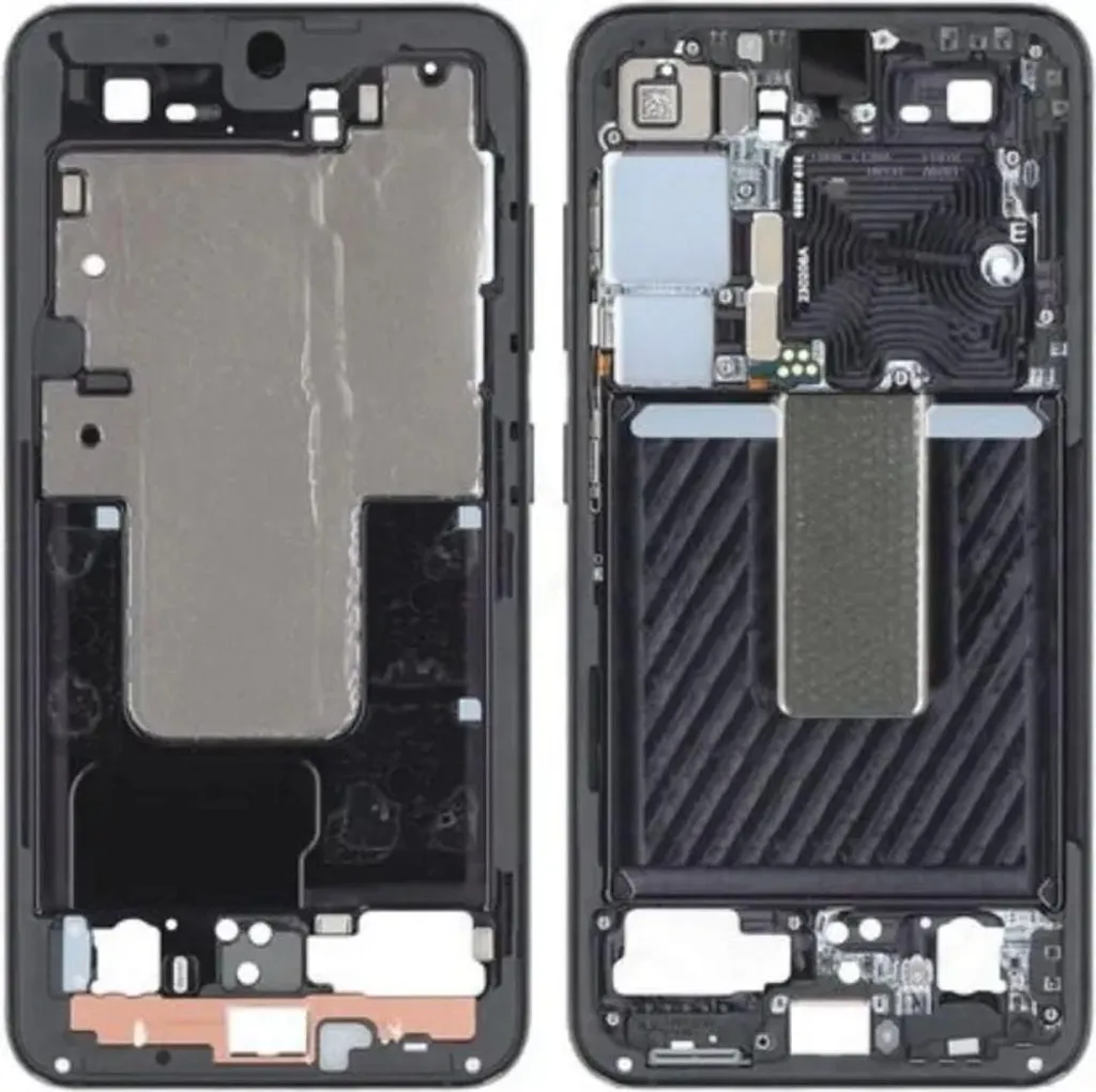 Cadre de support LCD Samsung Galaxy S23 Noir - Finition Haute Qualité