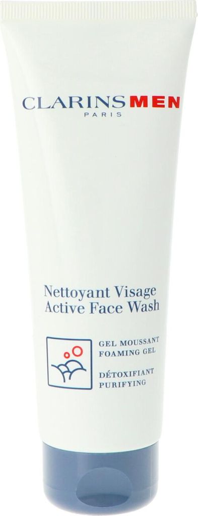 Clarins - Men Active Face Wash - Foaming cleansing gel, Produktbild 