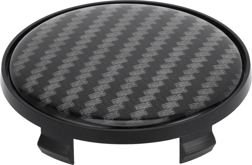 1 Stk. Radnabenkappen Radkappen Felgenzentrumskappen OD: 68mm/2,68" Universal Kunststoff Schwarz für BMW 3 4 5 Serie mit Schwarzem Carbonfaser-Mus...