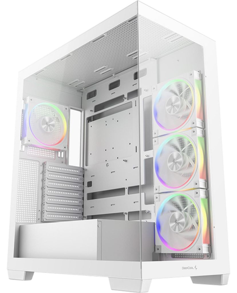 DeepCool CG580 4F V2 WH, Tower-Gehäuse, (Tempered Glass x Produktbild 