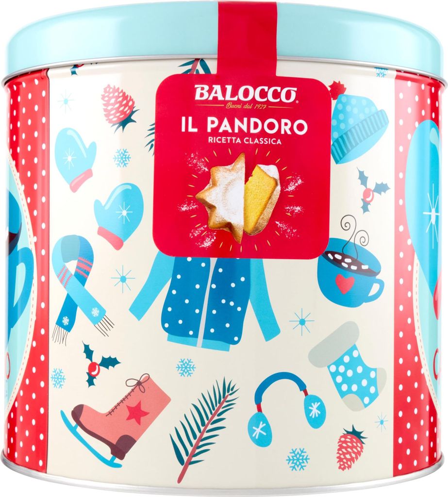 Balocco Pandoro 'il Pandoro in Winterdose', 750 g Produktbild 