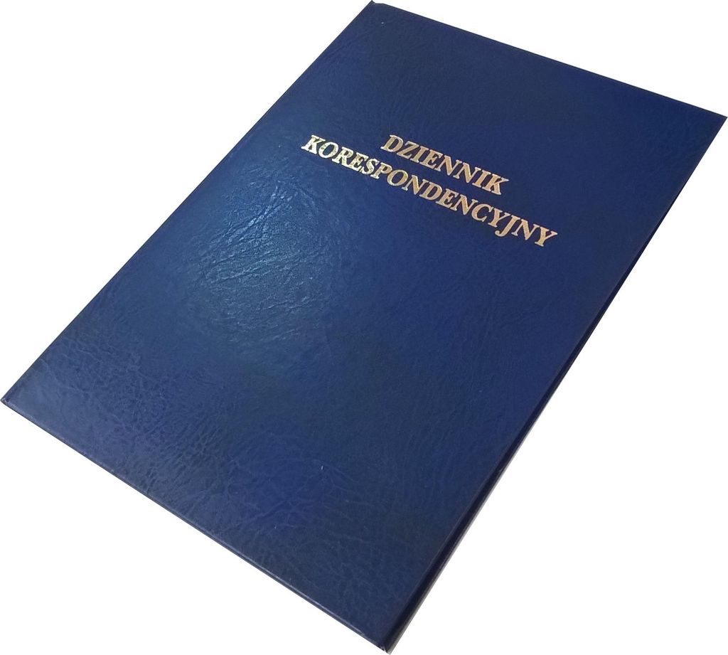 Korrespondenzprotokoll A4/96 Marineblau Człuchów