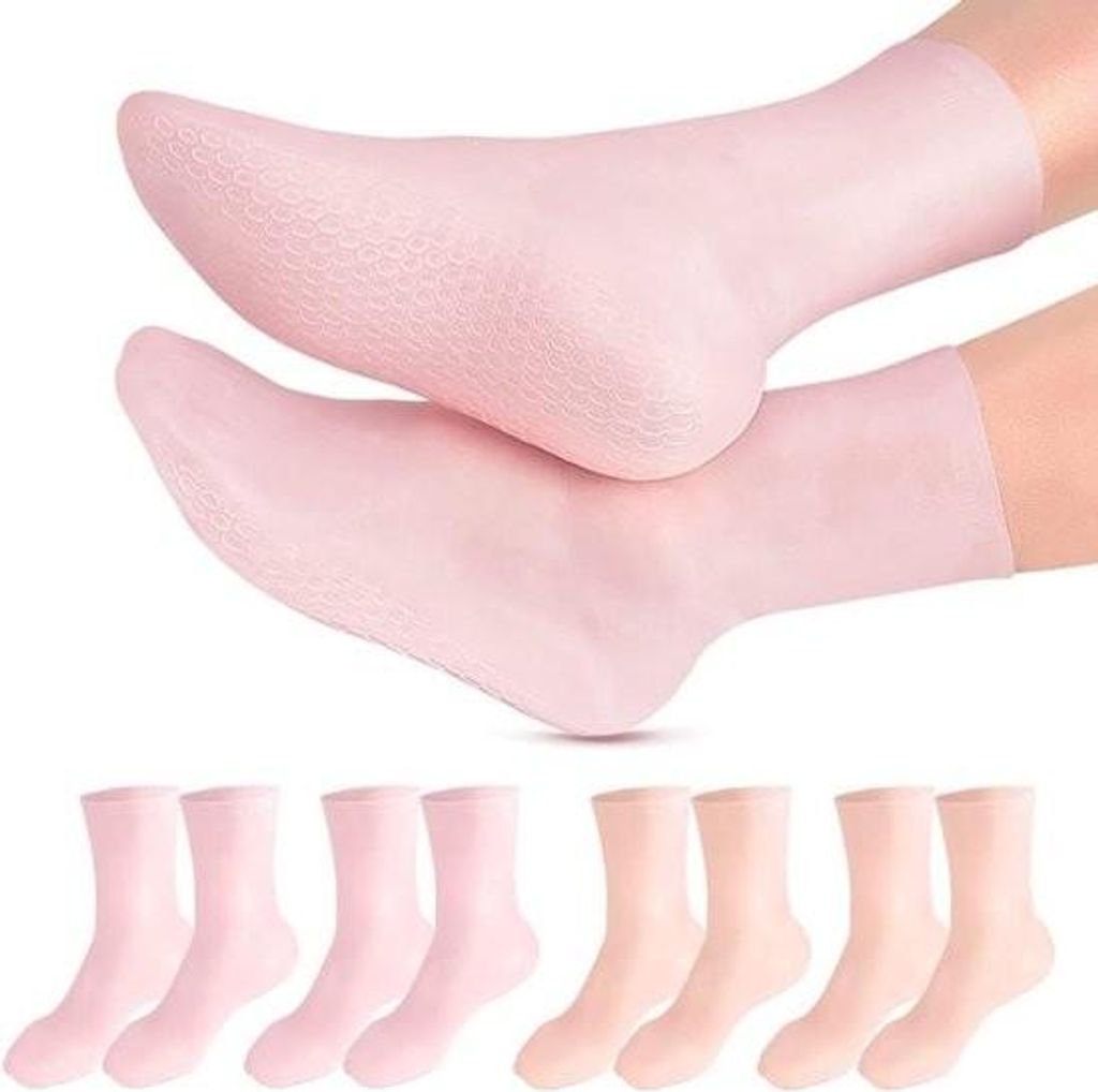Moisturizing socks, moisturizing gel socks, soft moisturizing foot socks for women and men, gel socks for moisturizing dry feet, Baumwolle gel toe ...