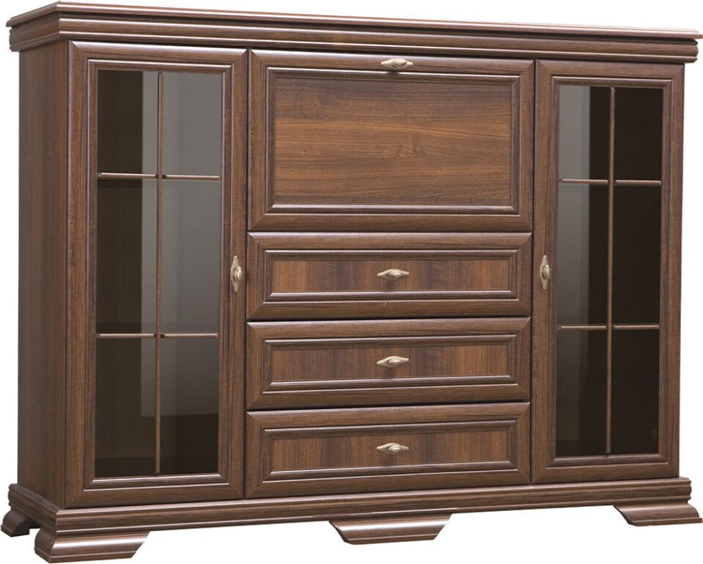 Glaskommode mit Minibar GREGORIA - Samoa King