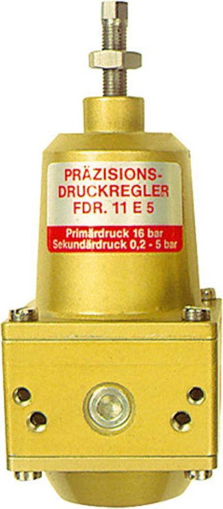 Riegler Präzisionsdruckregler ohne Mano, buntmetallfrei, G 1/4, 0,1 - 2 bar