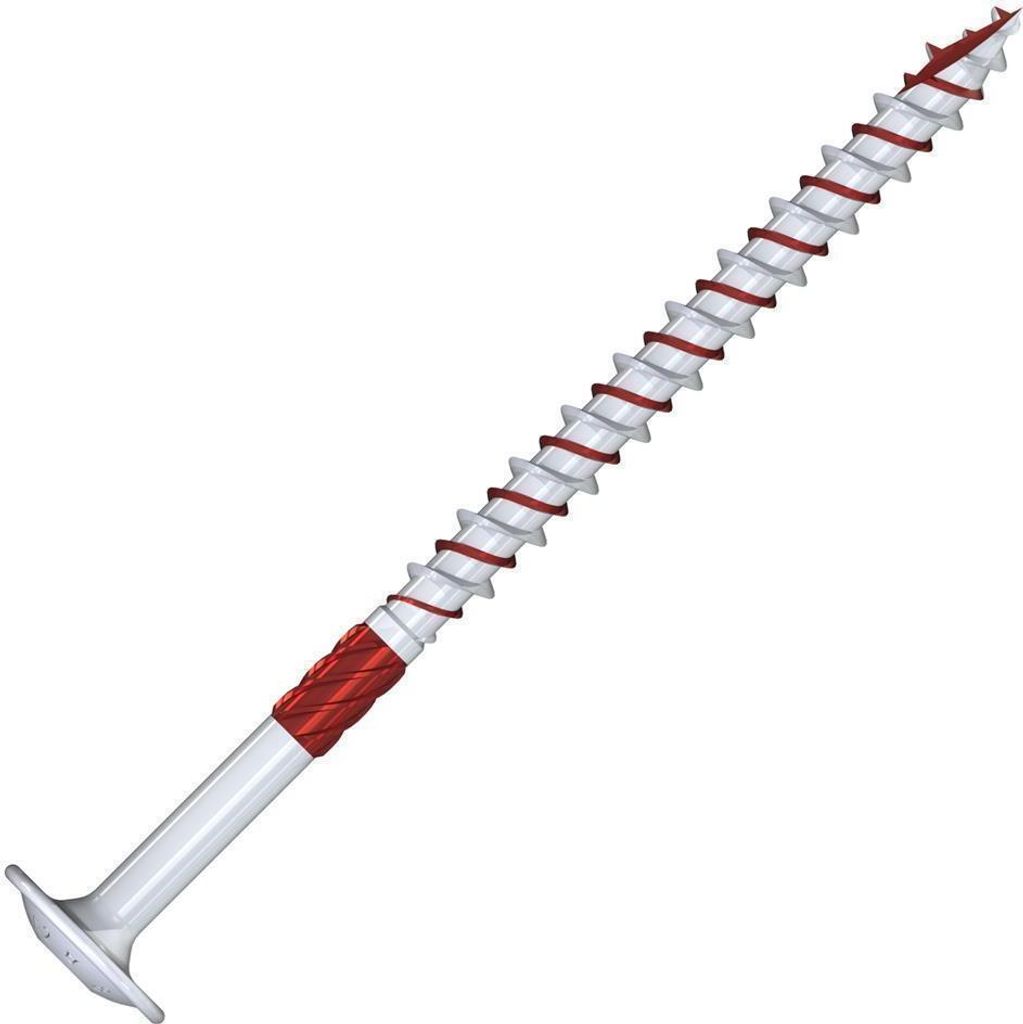 Reisser TKS Dribo Edelstahl Holzbauschrauben, Tellerkopf Teilgewinde 8 mm 180 mm 25 Stk.