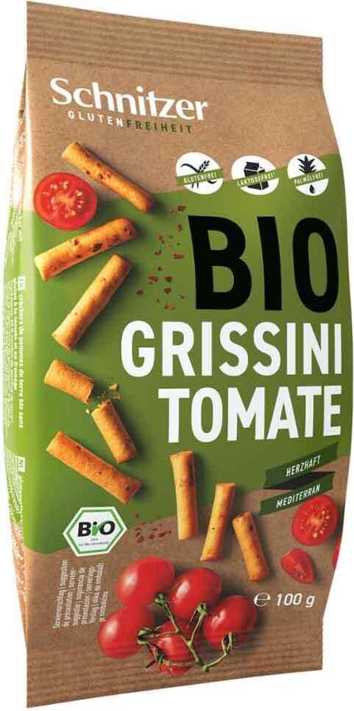 Schnitzer Grissini pomidor organiczny 100g Zdjęcie produktu 
