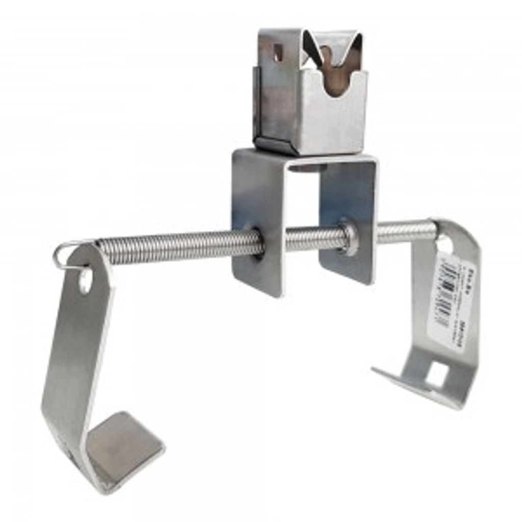 Universal-Firstziegelhalter mit Feder, niedrig