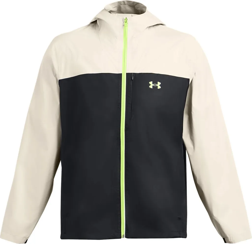 Coupe-vent de Sport Imperméable Cloudstrike Colorblock Beige et Noir L