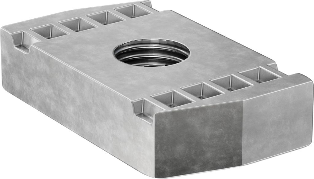 Fischer 561774, T-Mutter, Stahl, Stahl, M16, 35 mm, 20 mm