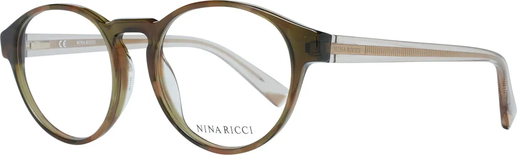 Lunettes Nina Ricci VNR021 0KHA 49 Marron pour Femme avec Monture Chic