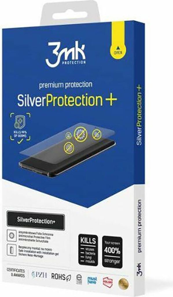 3mk Display Antimikrobielle Schutzfolie SilverProtection+ für Motorola Edge 50 Neo 0,21mm Self-Heal