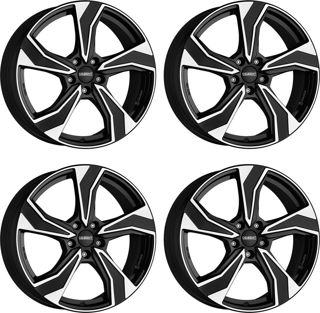 4 Dezent KB dark Felgen 7.5Jx17 5x112 für Volkswagen Beetle Caddy Eos Golf Jetta Passat T-Roc Touran