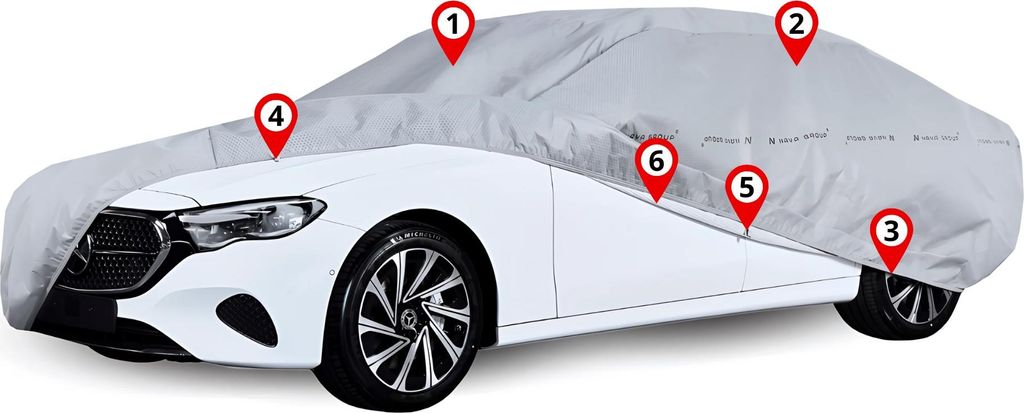 Hagelschutzplane für Autos, Hagelschutz, 7 mm, für Autos, Hagelschutz, SUV, 480