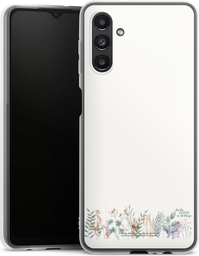 DeinDesign Handyhülle für Samsung Galaxy A13 5G Silikon Hülle Case Smartphone Schutzhülle Disney Winnie Puuh Eukalyptus