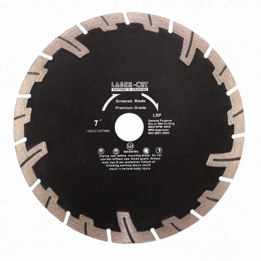 Offerta Disco Diamantato 180mm LASER-CUT L00124 per Cemento e Pietra