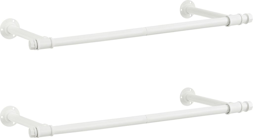 SONGMICS Kleiderstange für die Wand, 2er Set, Produktbild 