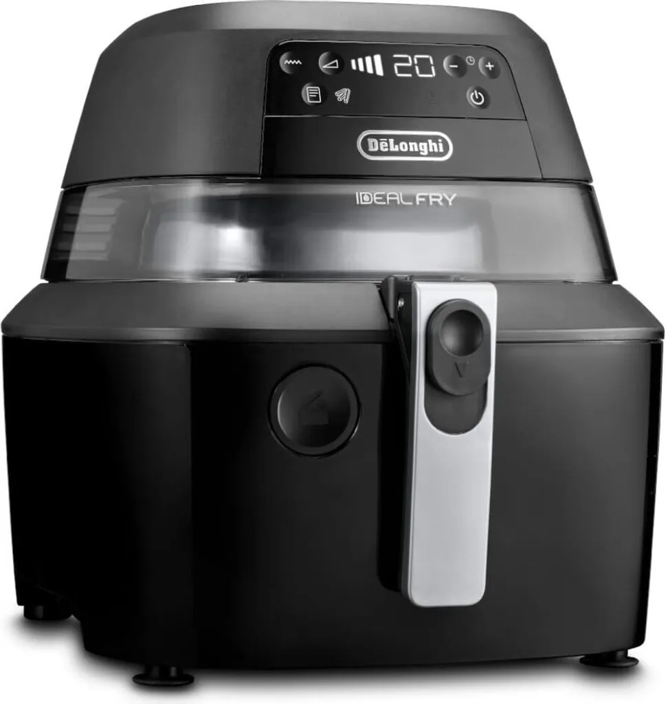 Friteuse à air De'Longhi FH2394.BK 1400W Rapid Grill et Cuisson Noir HC