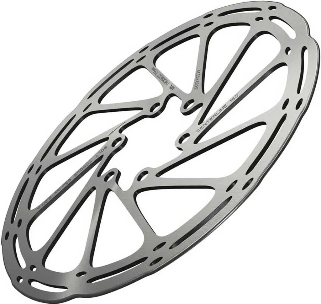 Disque Sram Centerline 160mm Centerlock Argent : Plus de Bruit !