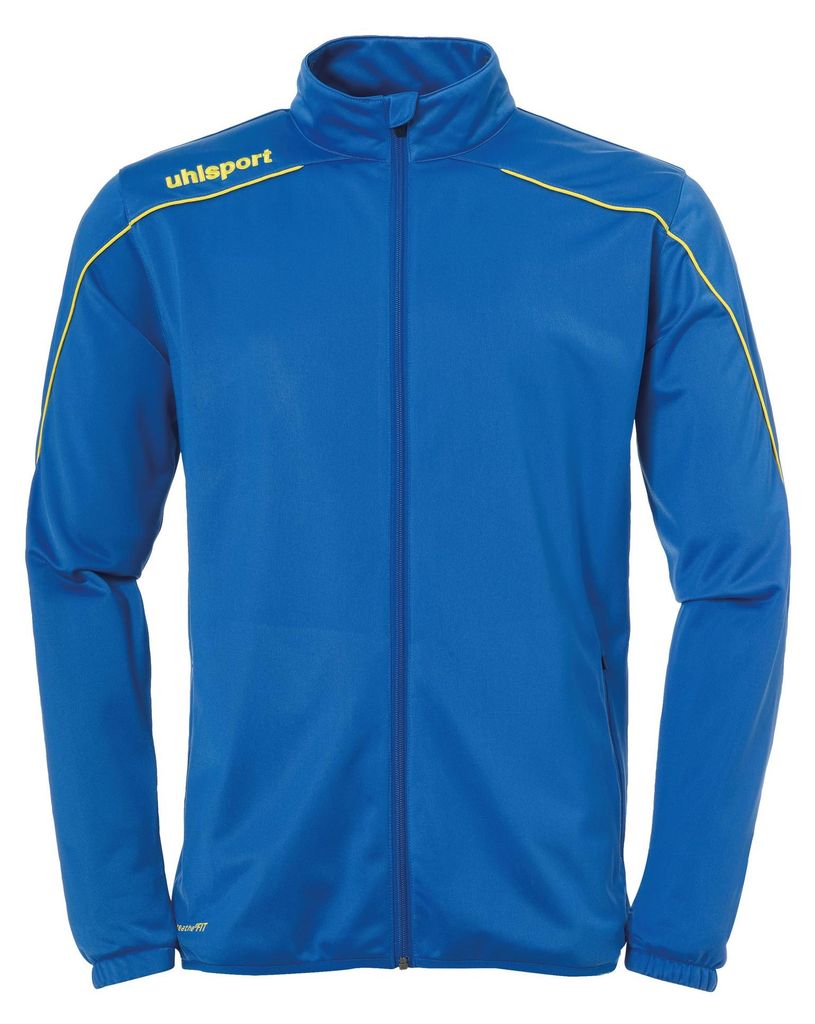 Uhlsport Stream 22 Polyesterjacke Kinder - Royal / Gelb Produktbild 