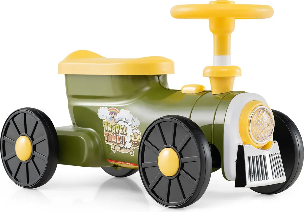 Porteur voiture à pédales enfant 1 an et plus avec rangement sous siège
