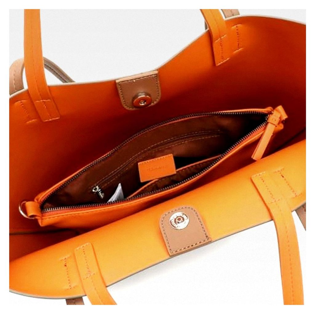 Shopper Tasche Keshia Damen Handtaschen Zweifarbig