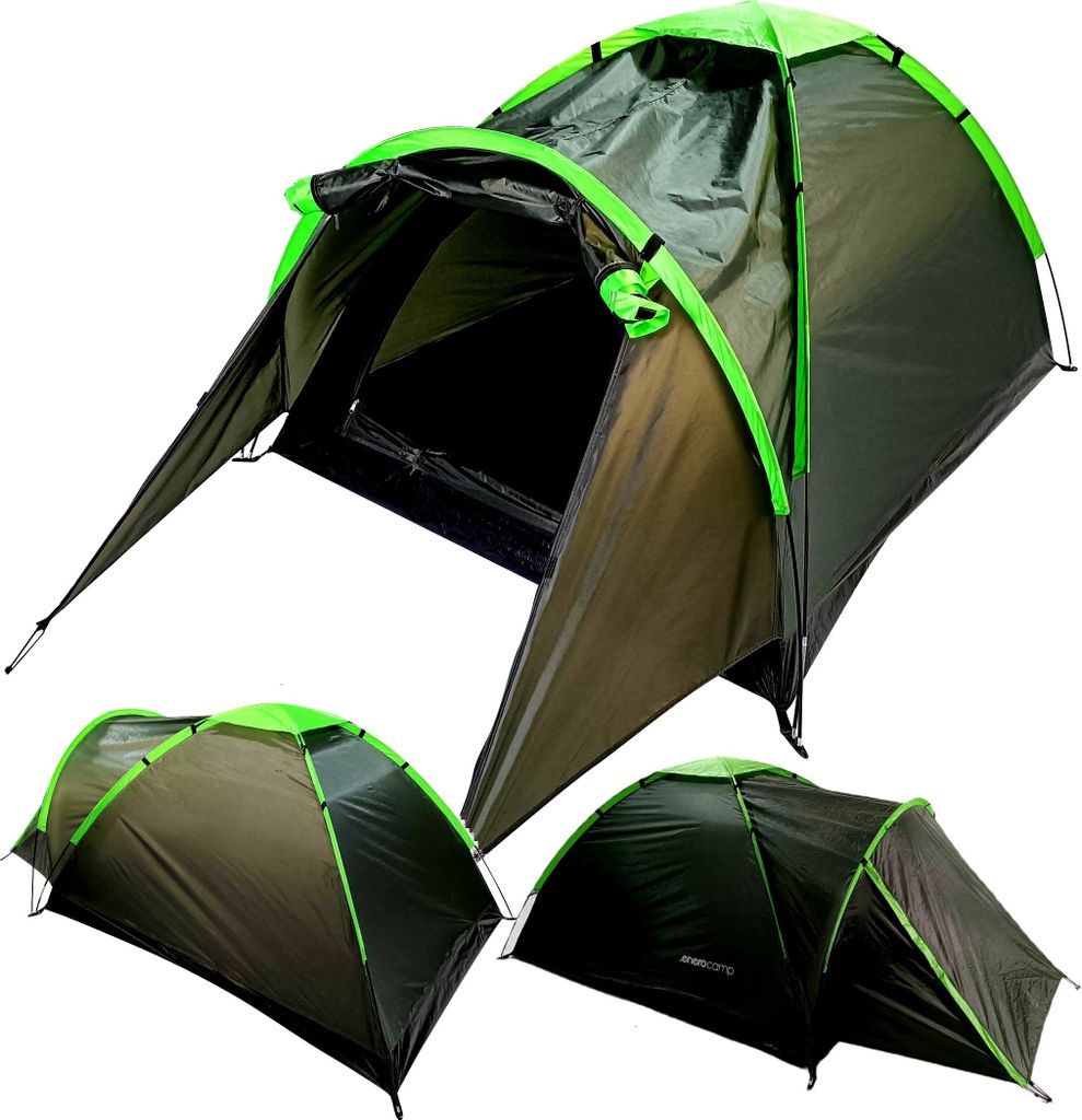 2-Personen-Zelt TRIP 275x150x105 cm – Leichtes Campingzelt für Outdoor & Trekking