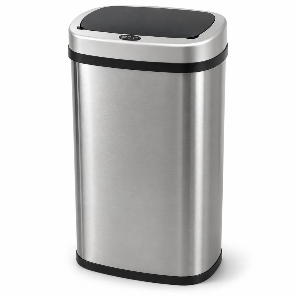 Five Stars® Mülleimer mit Sensor – 60 Liter – Abfalleimer Produktbild 