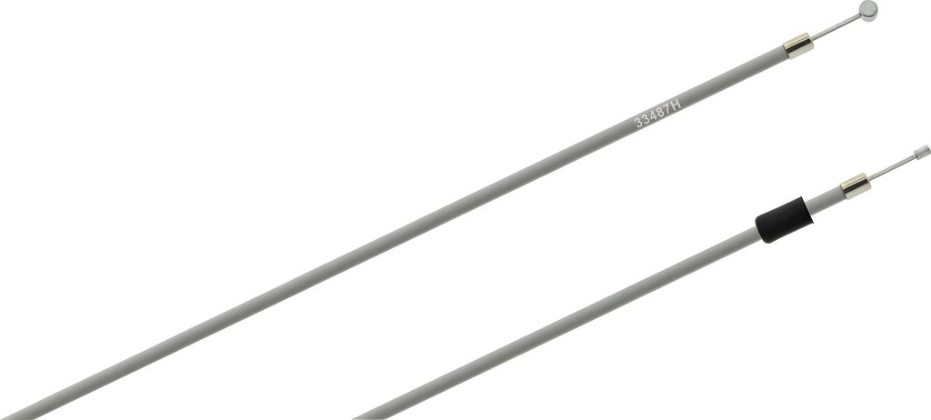 MZ Bowdenzug, Starter - grau - ES125, 150 - Vergaser BVF 22N1-1 / 24N1-1