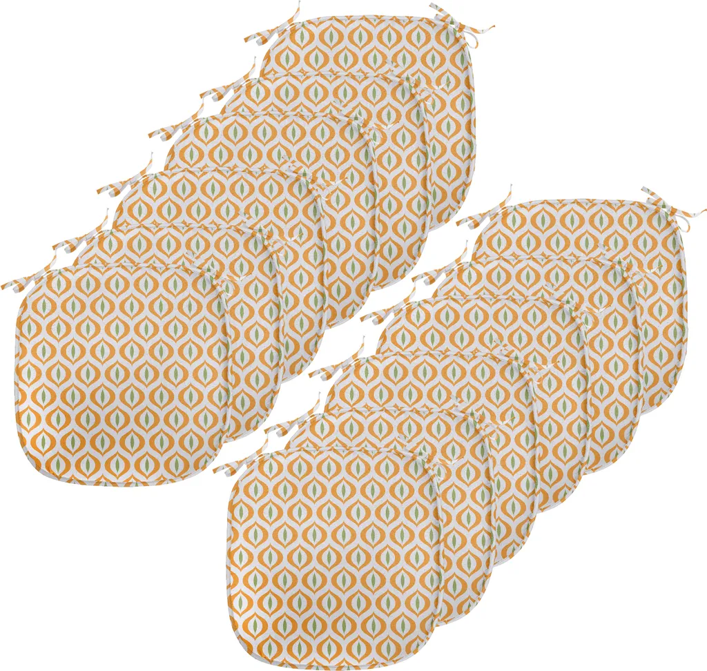 Set 12 Cuscini Decorativi 40x40 ABAKUHAUS Motivo Geometrico