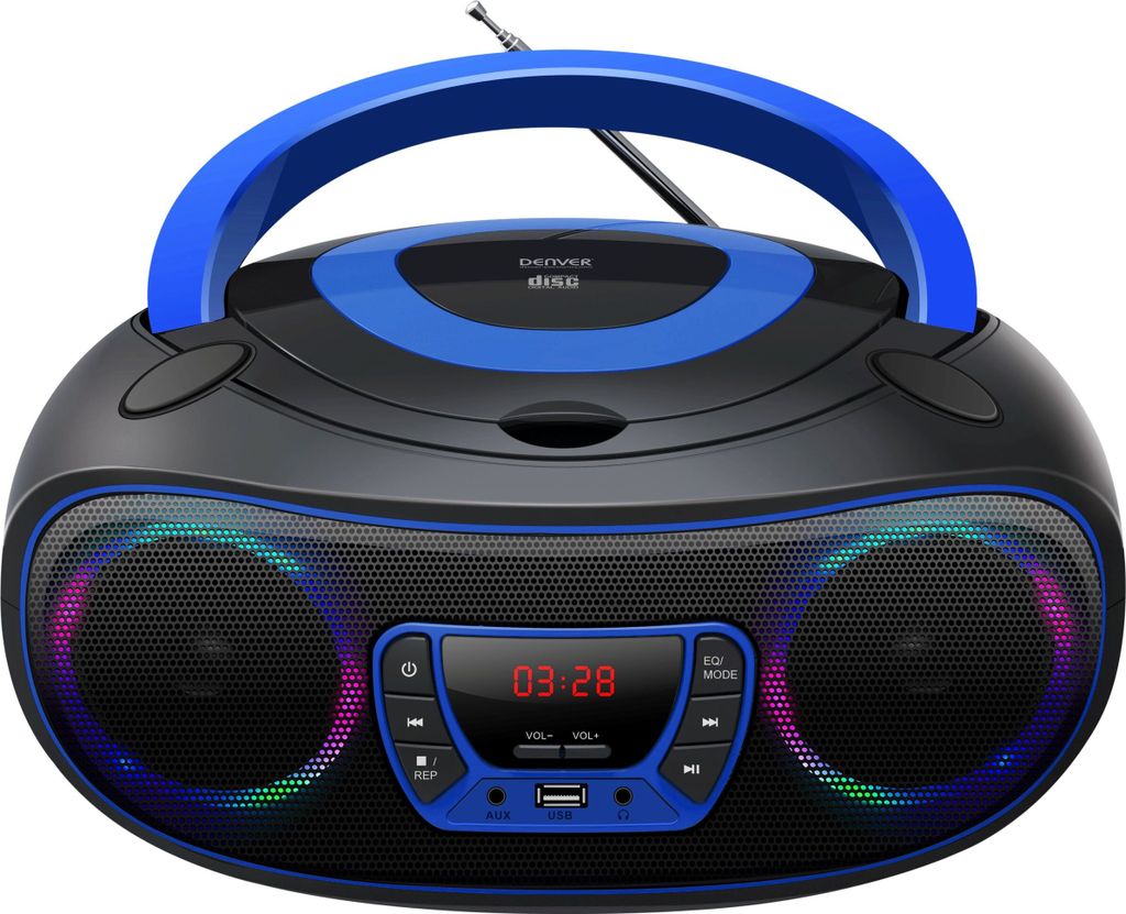 Przenośny odtwarzacz CD DENVER TCL-212BT Zdjęcie produktu 1