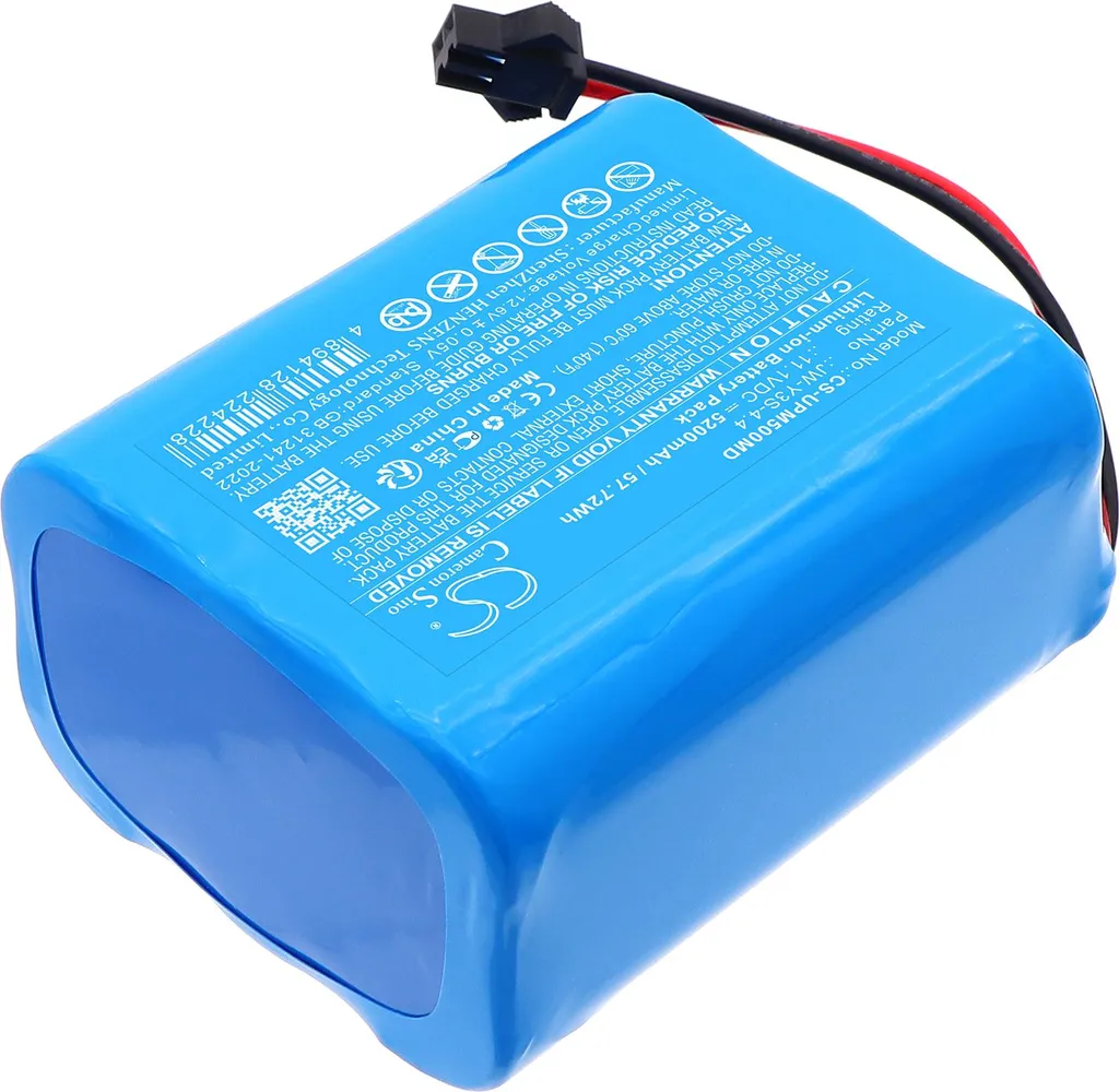 Batterie médicale pour moniteur patient UTMI et UTECH PM5000