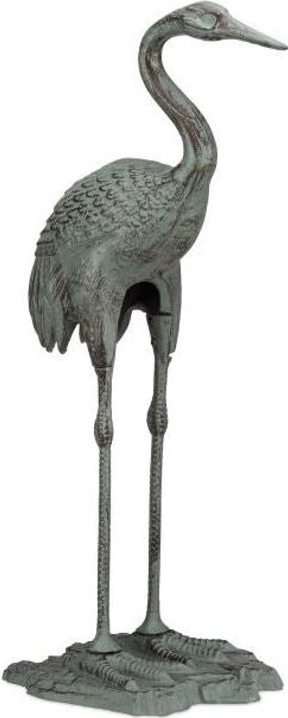 Statua decorativa di una gru in ghisa Immagine del prodotto 