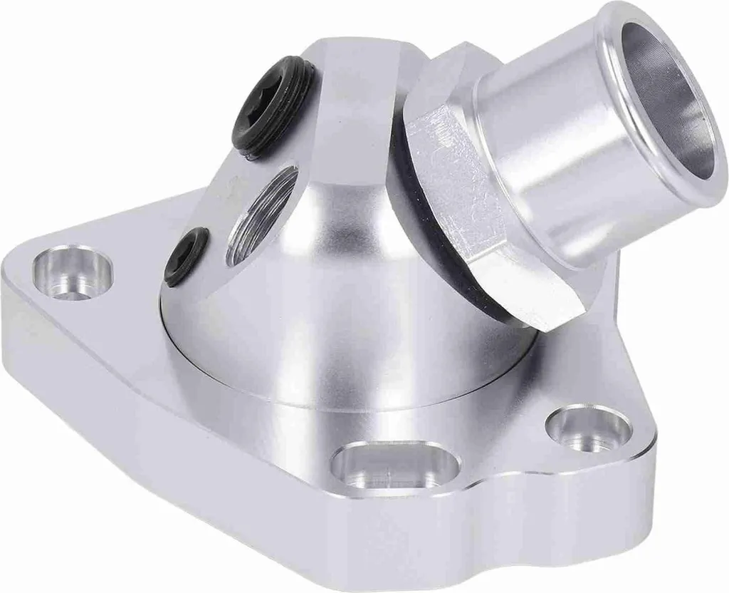 Alloggiamento Termostato K20 K24 Collo Girevole Argento | K-Swap Pro