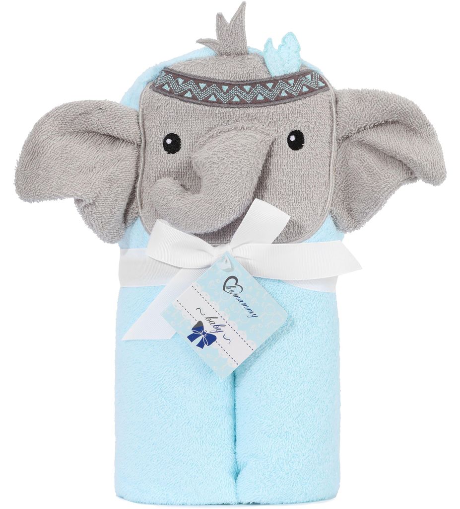 Be Mammy Kapuzenhandtuch Babyhandtuch aus Baumwolle 95cm x Produktbild 