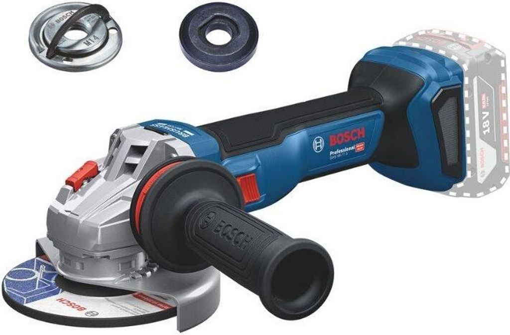 Bosch Szlifierka Kątowa 125Mm Gws 18V-11 S Solo Zdjęcie produktu 