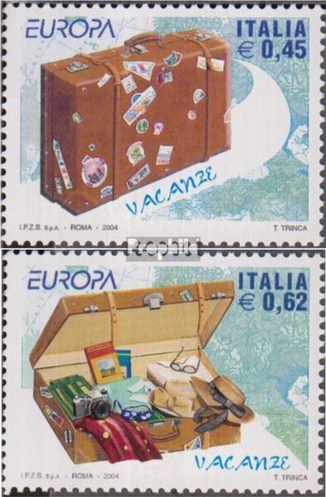 Briefmarken Italien 2004 Mi 2970-2971 (kompl.Ausg.) postfrisch Europa - Ferien