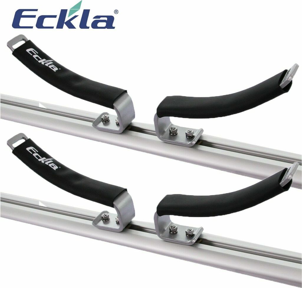 Eckla Ovalbügel flach T-Nut Auto Dachgepäckträger System Kajak / Sub transport