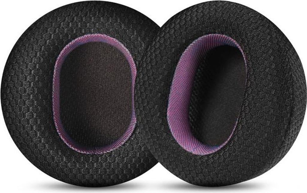 INF Ohrpolster für Microsoft Surface Headphones 1/2, Netzstoff, Schwarz-Lila, 2 Stück