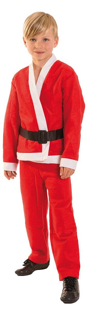 Weihnachtsmannkostüm 3tlg.für 6-8 Jahre alten Jungen, Produktbild 