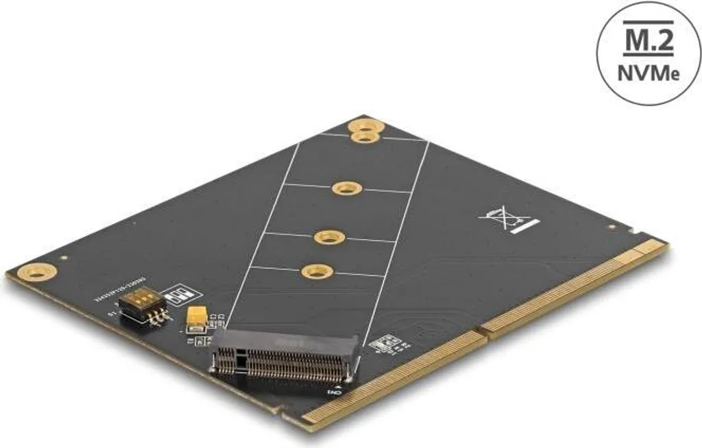 Adaptateur Delock MXM vers M.2 NVMe Key M Slot pour SSD Haute Vitesse