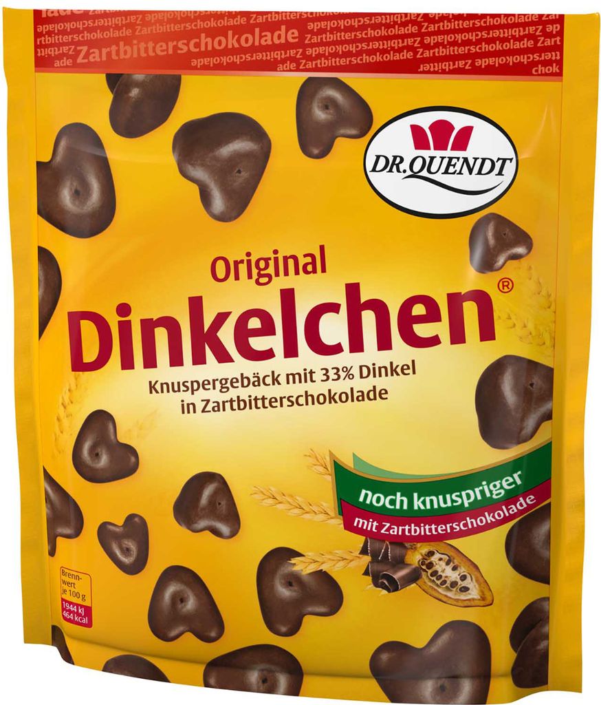 Dr Quendt Original Dinkelchen überzogen mit Produktbild 