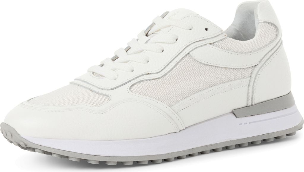 Marco Tozzi Sneaker - Weiß Leder/Textil : 45 : Normal Größe: 45 Weite: Normal